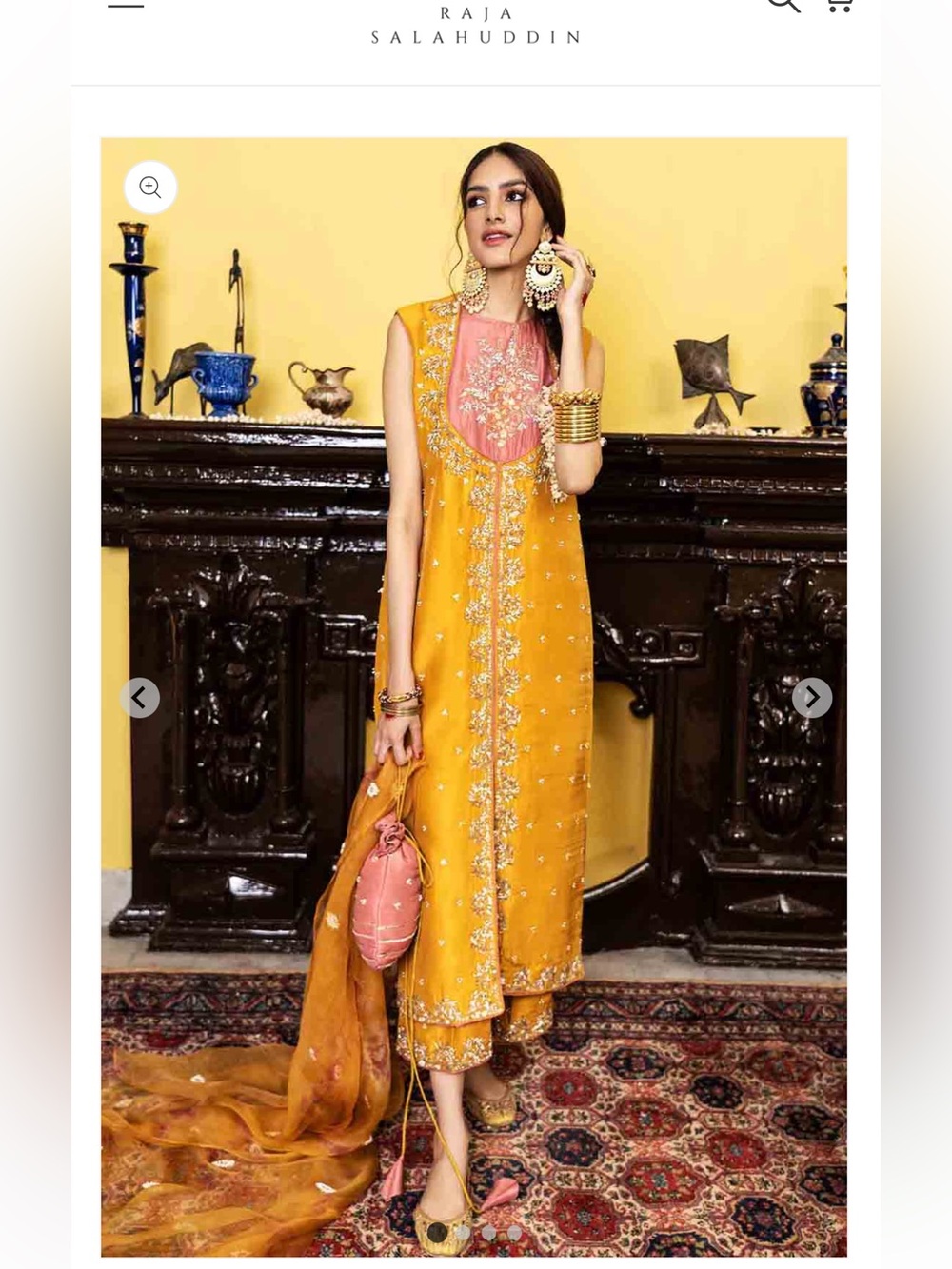 Custom Raja Salahuddin Dress